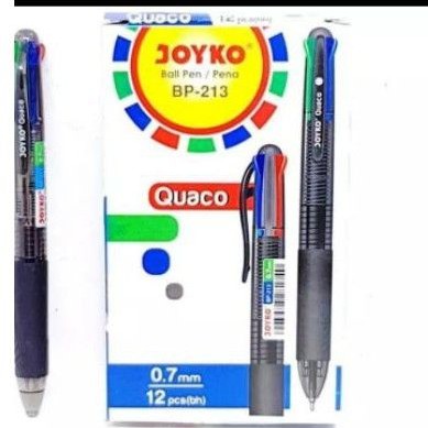 

Pulpen 4Warna Merk Joyko Bp 213 Quaco 0,7mm