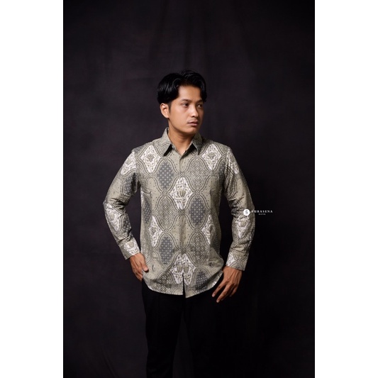 KEMEJA BATIK SLIMFIT || MOTIF SIDO DRAJAD