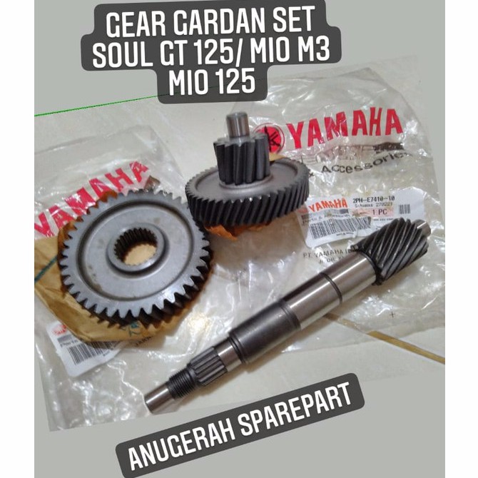 Gear Gir Gardan Gigi Rasio SET Yamaha Soul GT 125 Mio M3 Mio 125 ORI
