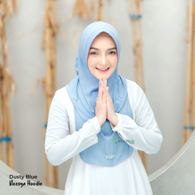 Neesya Hoodie Loose Alya hijab by naja ori