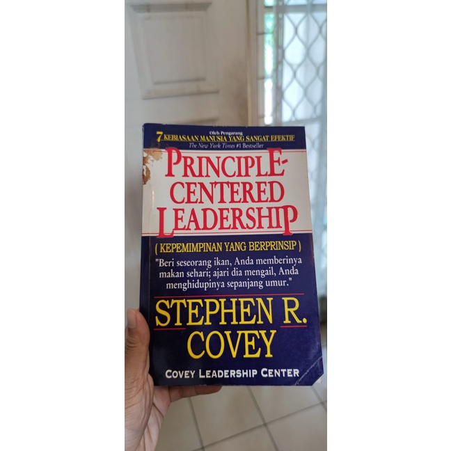 Jual [Buku Bekas] - Principle Centered Leadership - Stephen R Covey ...