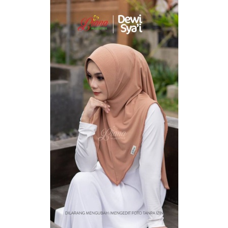 Jilbab hijab Kerudung Instan Bergo Syar,i Dewi Pischot Original Liana