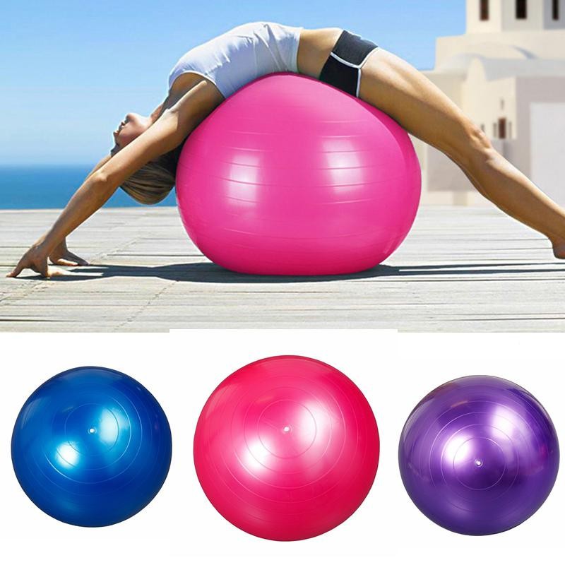 Bola Yoga Pilates Fitness Gym 55CM - Blue / Bola Gym