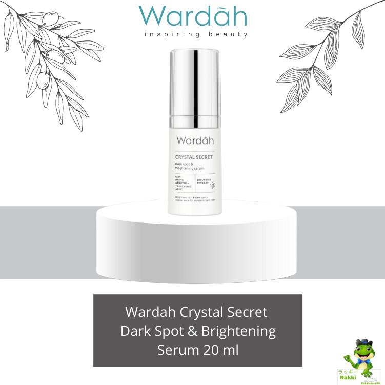 ❣️Rakkistore99❣️Wardah Crystal Secret Dark Spot &amp; Brightening Serum 20ml (100% Original)