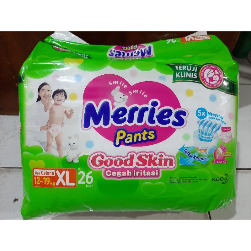 MERRIES Pants Good Skin NBS.40/M34 / L30 / XL26 - SUSU MURAH