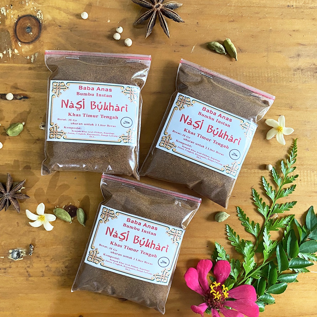 

BIG DEALS PROMO! Lebih Hemat Bumbu Nasi Bukhari Instan Baba Anas