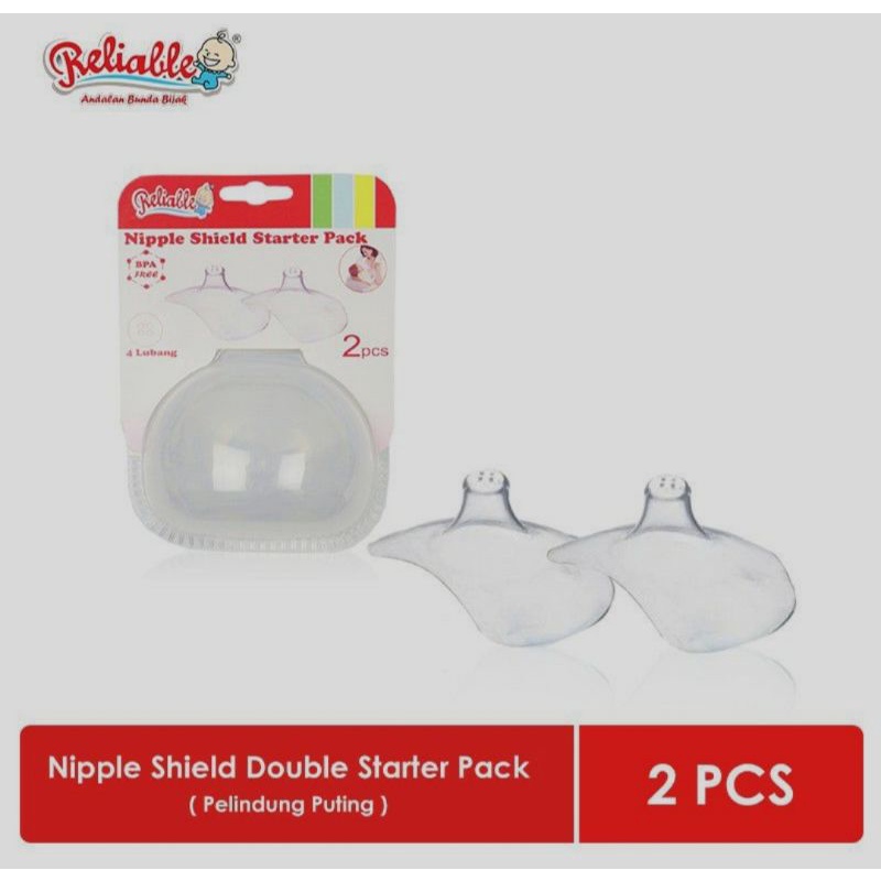 Nipple Shield Reliable dan PIPI (Penyambung ASI/pelindung puting supaya tidak sakit)