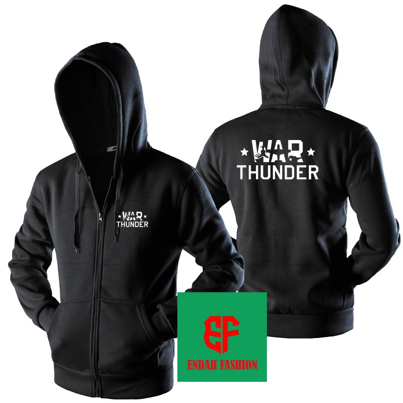 Jaket Hoodie Zipper War Thunder