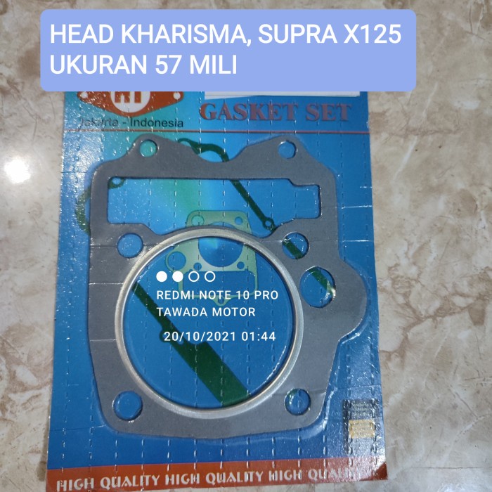 PAKING RACING BLOK HEAD DIAMETER 57 KHARISMA SUPRA X125