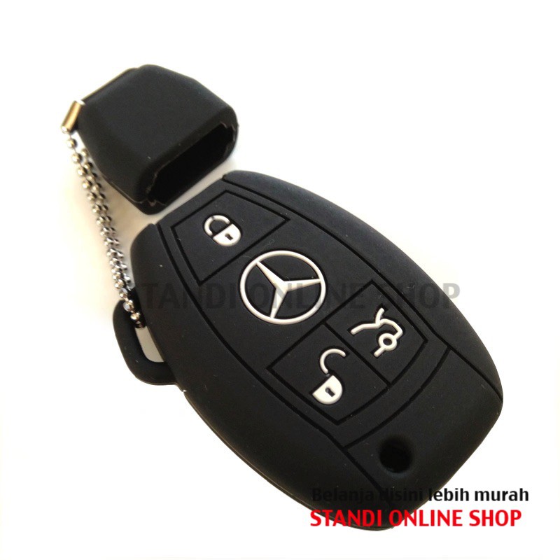 Kondom Kunci Silikon Remote Keyshirt Mercy Mercedes Benz A C E S Class