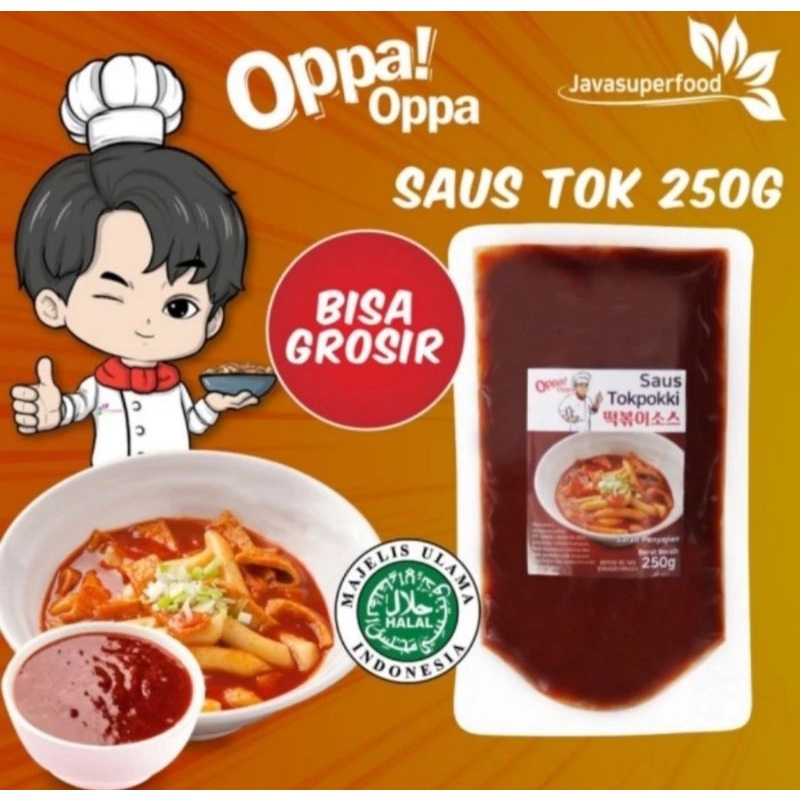 bumbu saus tokpoki tteokbokki topoki tokpokki odeng fish cake 250gr