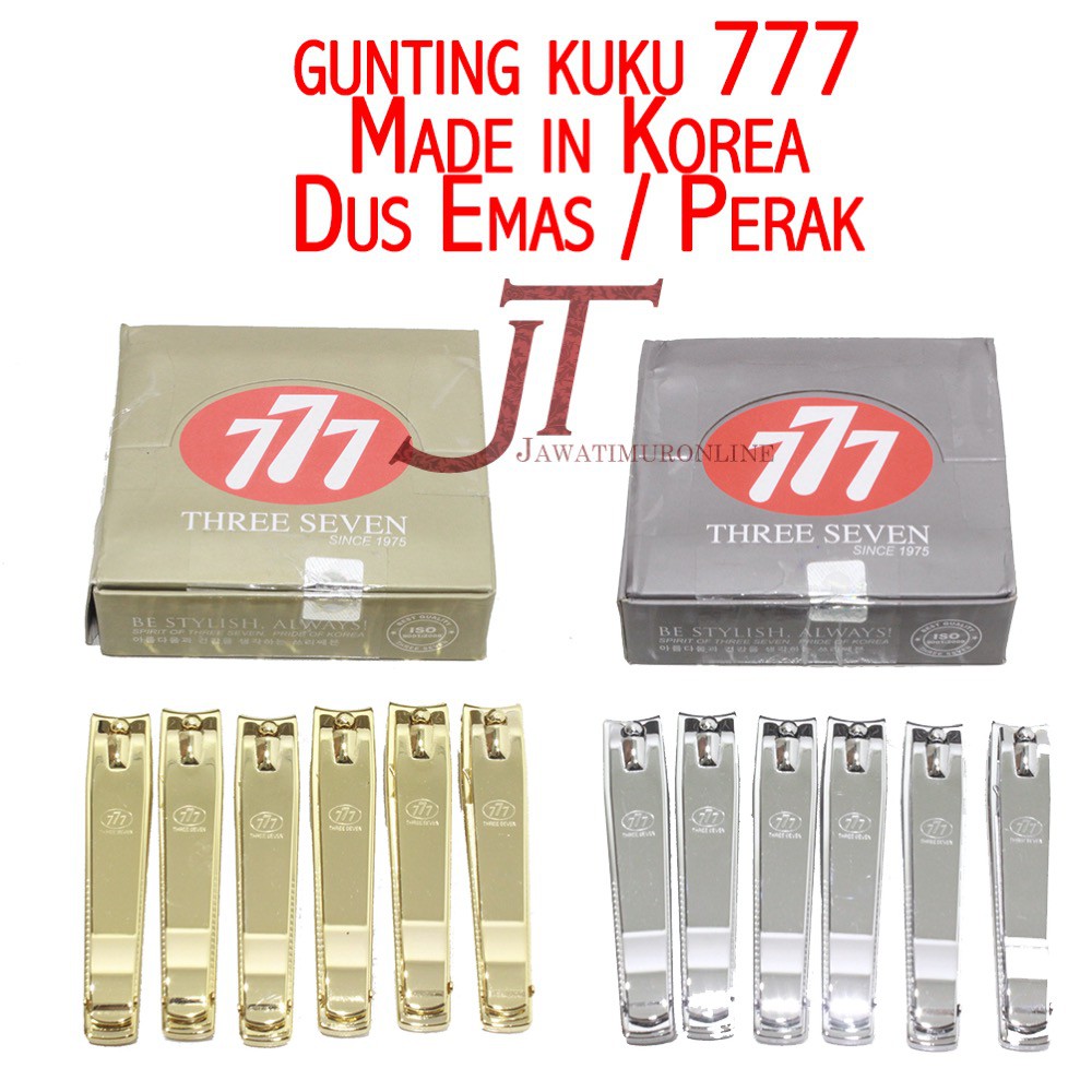 Gunting Kuku 777 Original Made in Korea Ukuran Besar 211