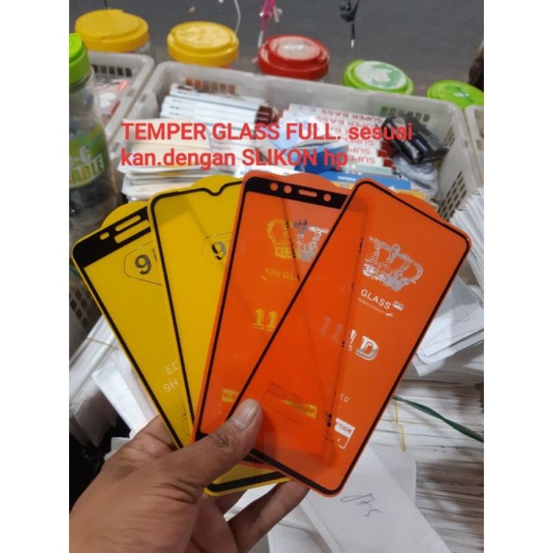 TEMPER GLASS FULL/TEMPER PELINDUNG LAYAR HP ANTI MINYAK ANTI PECAH REALME C31