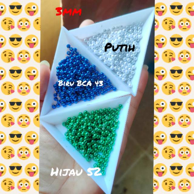 Mutiara Jepang MGB 3mm