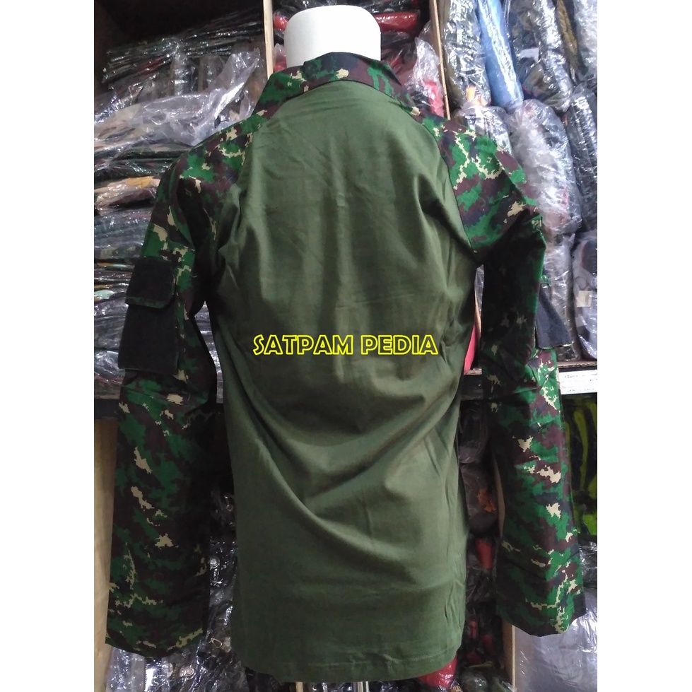 Kaos Kerah Loreng NKRI Riptop - Kaos Kerah Pria Tactical