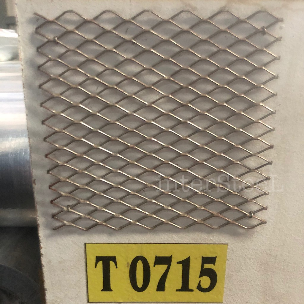 Expanded Metal Mesh T 0715 ukuran 1.20 x 2.40m - Kawat Ram Besi | Wiremesh