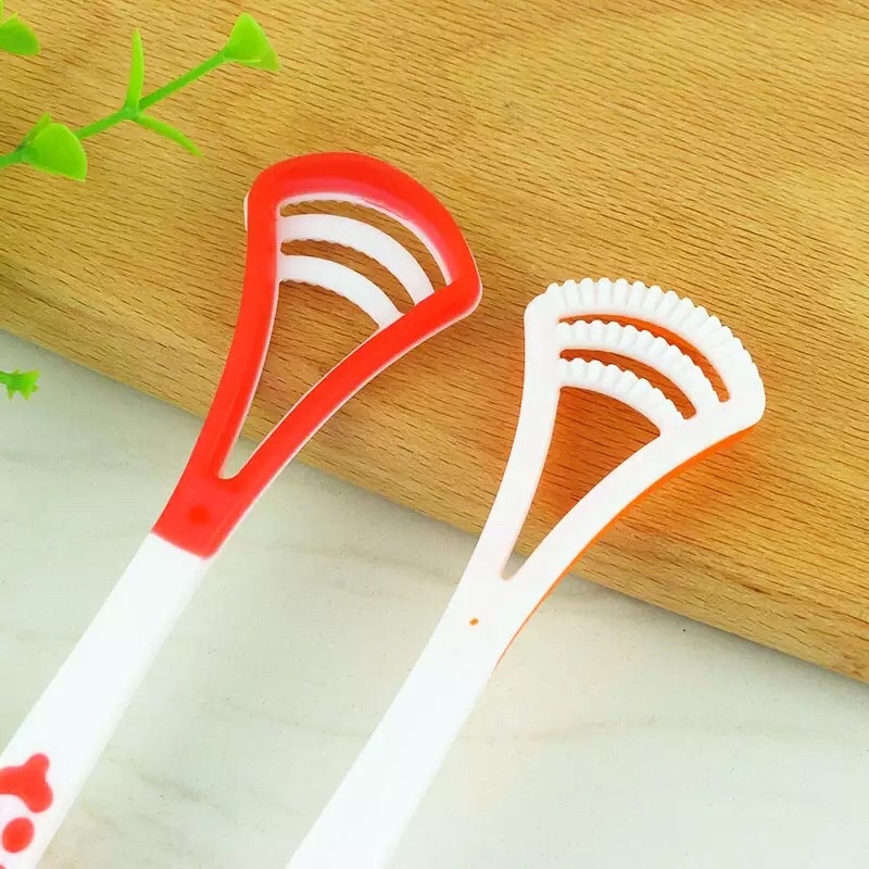 COMFORT CLEAN Alat Pembersih Lidah Tongue Cleaner Scraper Sikat Import