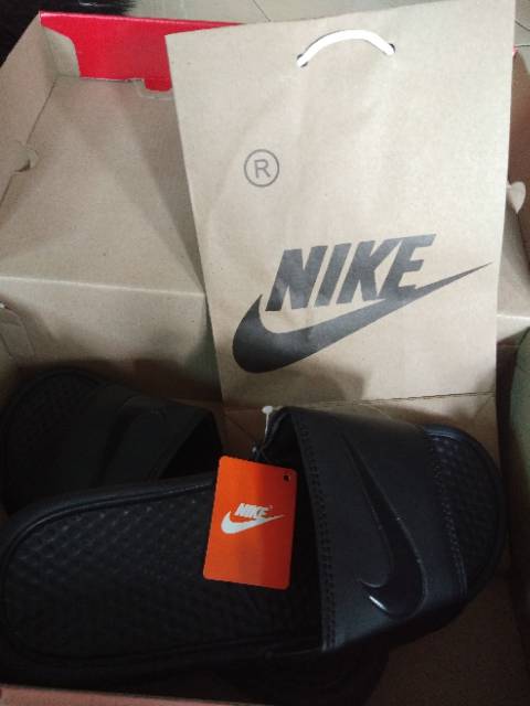 sandal nike benassi swoosh premium original pria wanita-5