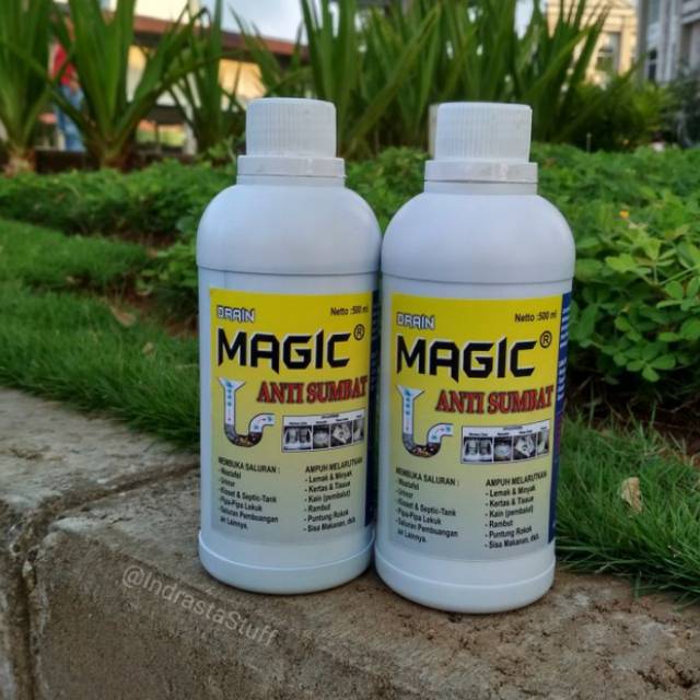 Anti Sumbat Magic Clean Pembersih pipa paralon WC mampet