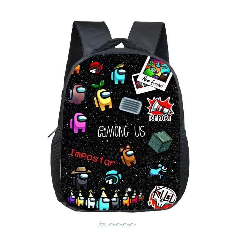 Ransel Karakter GAMING Backpack anak laki-laki tas sekolah TK SD