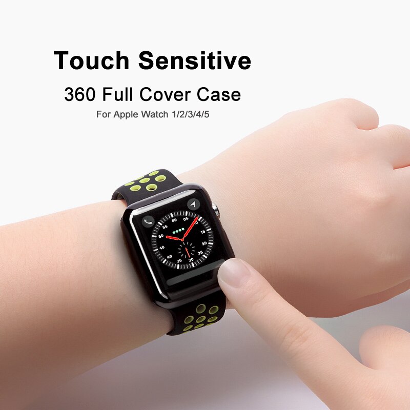 Case Pelindung Layar Bahan Tpu Untuk Apple Watch 6 Se 5 4 3 2 1 42mm 38mm 5 44mm 40mm