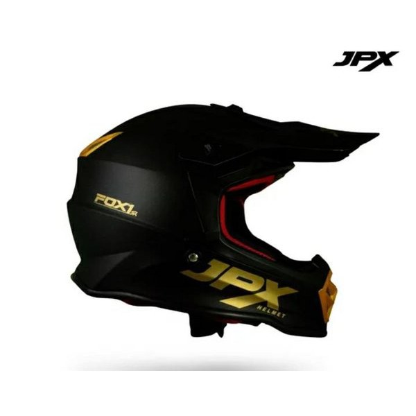 Helm Cross JPX FOX 1 Ukuran anak Warna Hitam