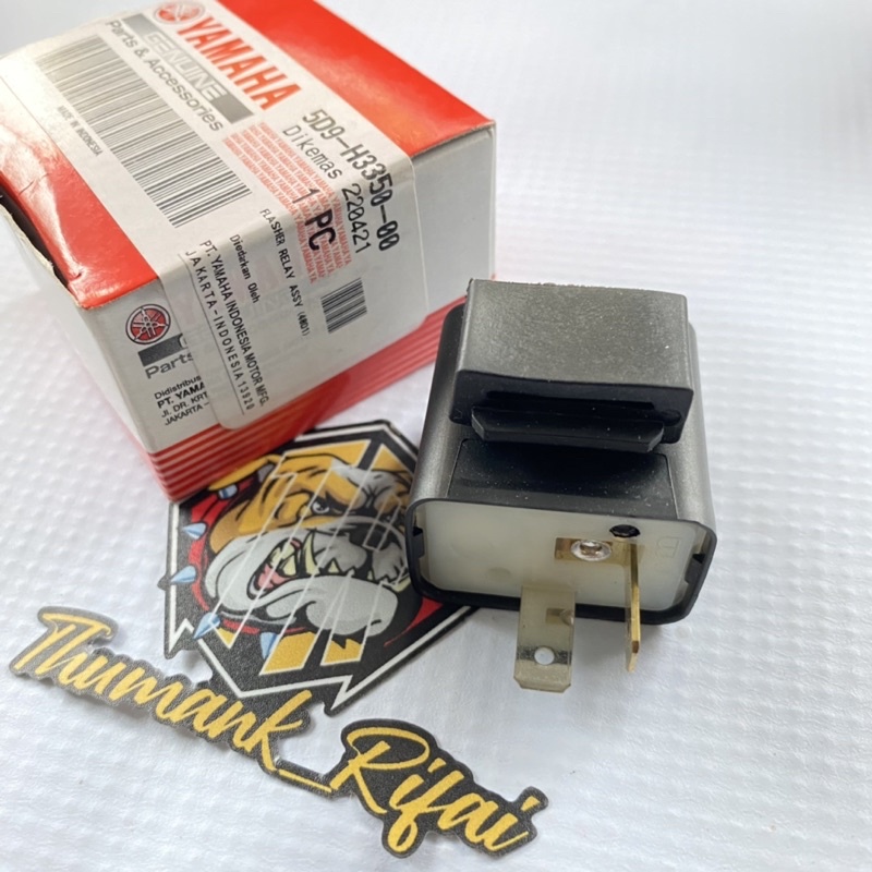 RELAY FLASHER FLASER LAMPU SEIN SEN RX KING F1ZR FIZR MIO JUPITER ORIGINAL