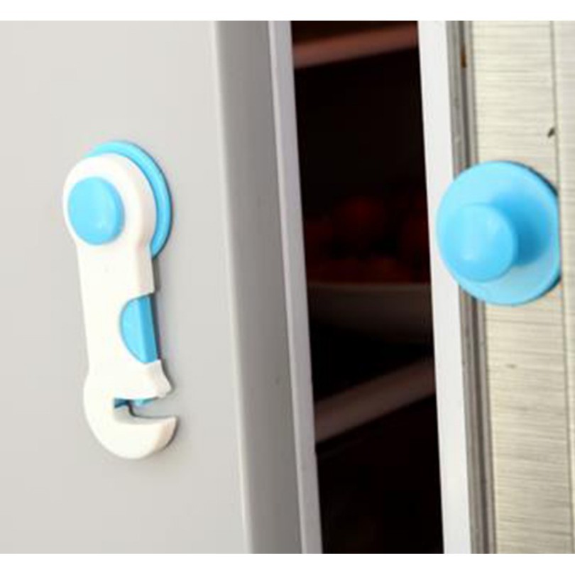 JBI-0144 Pengaman Laci Lemari Pintu Kulkas Pengunci Furniture - Pelindung Bayi Baby Safety Lock