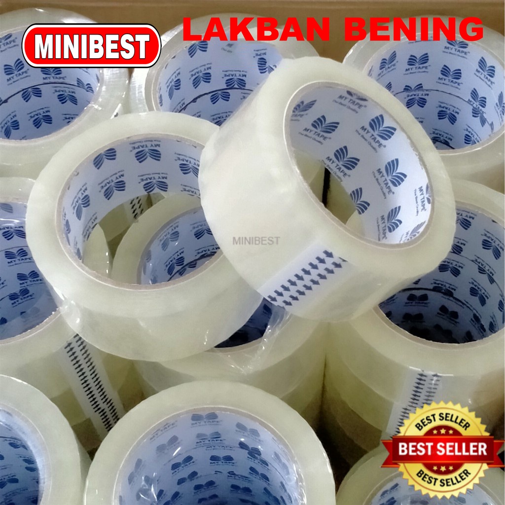 LAKBAN BENING 100 Yard x 45mm - Merk MY TAPE