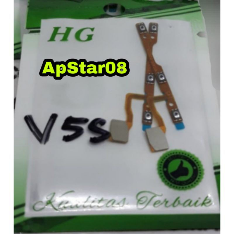VIVO V5S Flexible Flexibel Tombol On-Off On Off Volume Vivo V5s V5S Tombol Suara Vivo V5s