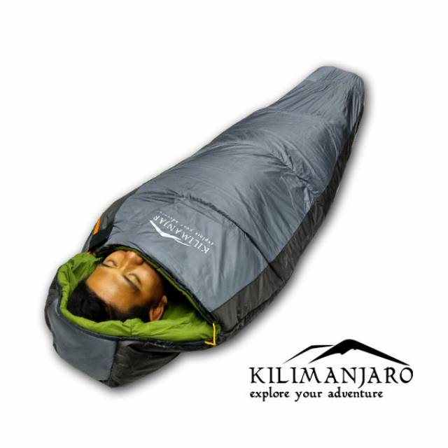 Sleeping Bag Mummy WATERPROOF Kilimanjaro Atmosfer Original - Include Bantal - SB Kilimanjaro Atmosfer