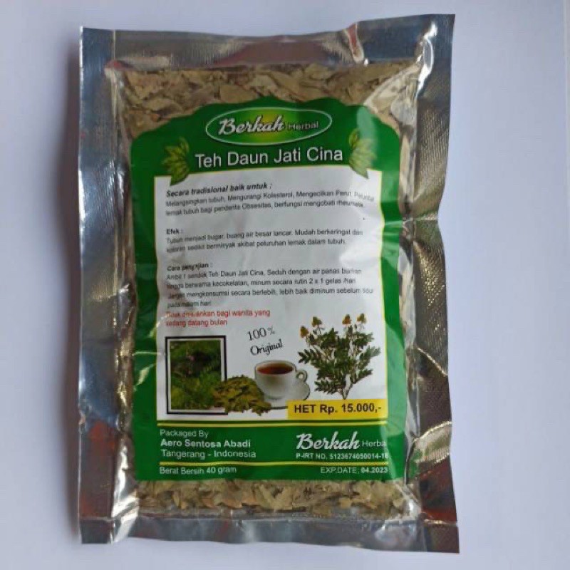 

teh daun jati cina
