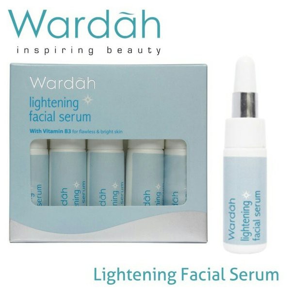 ★ BB ★ WARDAH Lightening Facial Serum 5ml | Lightening Serum Ampoule 5ml- 1pcs satuan