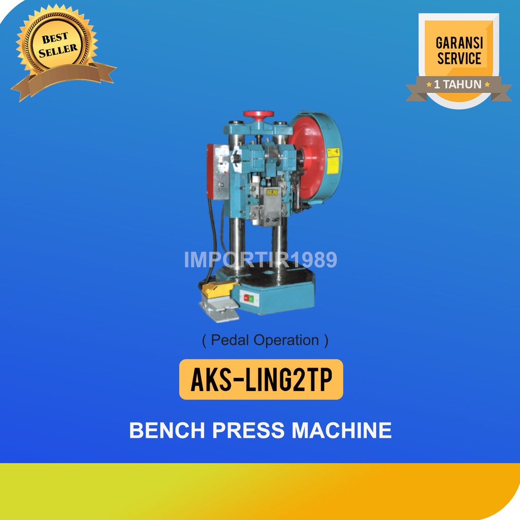 Mesin Pon 2 Ton Bench Press Stamping Machine LING - 2TP