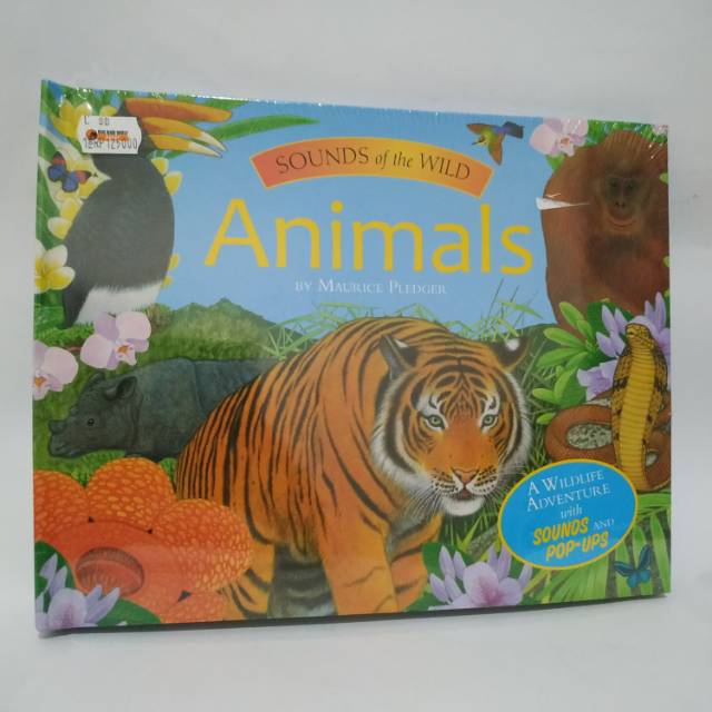 Buku BBW Sounds of the wild SOTW Animals Soundbook Buku Bunyi Murah