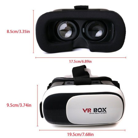 Kacamata VR Box 3D Reality Visual Gaming / 3D Glasses