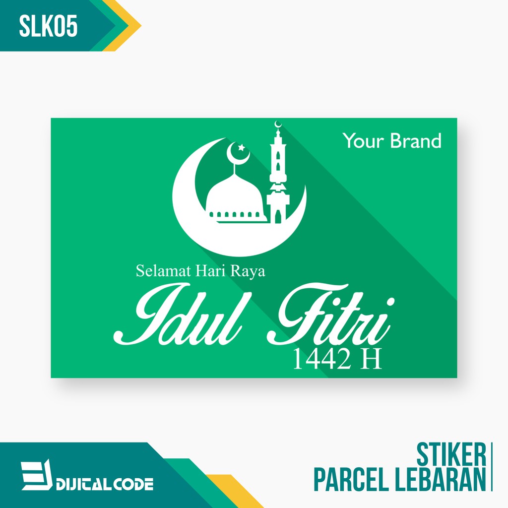 

SLK05 Stiker Label Parcel Lebaran Idul Fitri