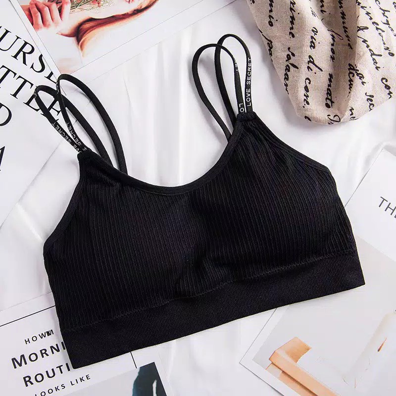 Hot Sale TN48  Fashion Bra Wanita Model Tanpa Kawat Dengan Bahan Halus Sexy