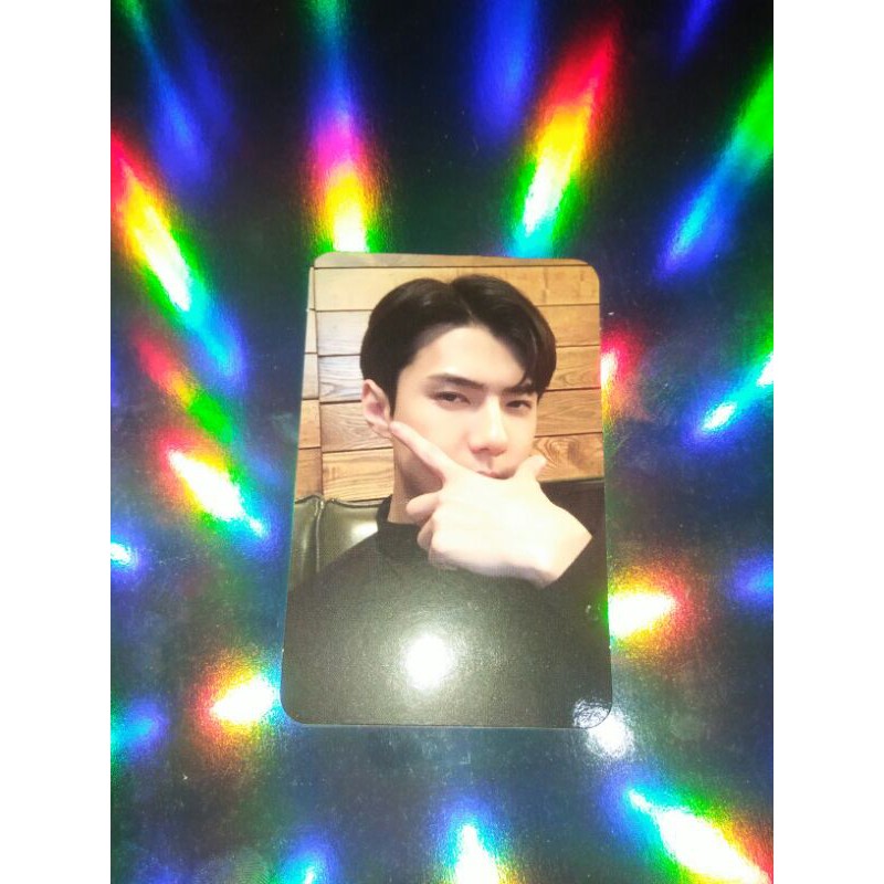 PHOTOCARD SEHUN EXO ACE KIT 2019