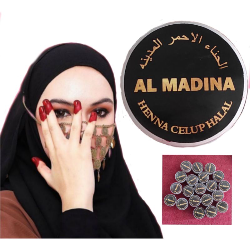 Henna celup HALAL ori madinah murah meriah