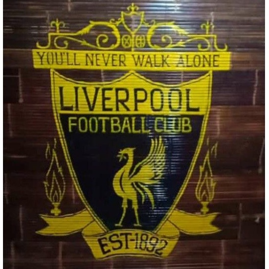 Tirai Bambu - Tirai Kulit Bambu Motif 2x2 - gorden kayu - kerey bambu - kerey murah