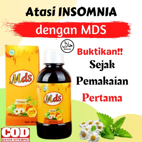 MADU DEEP SLEEP (MDS) HERBAL ALAMI ATASI SUSAH TIDUR INSOMNIA TERLARIS - DEEP SLEEP