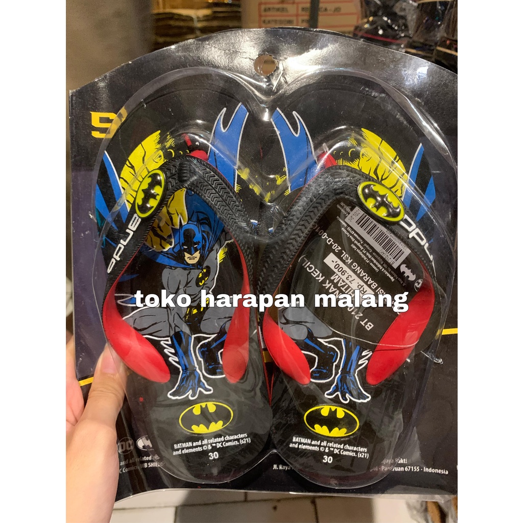 ando batman bt 210 sandal jepit anak laki kecil tanggung [TOKO HARAPAN MALANG]
