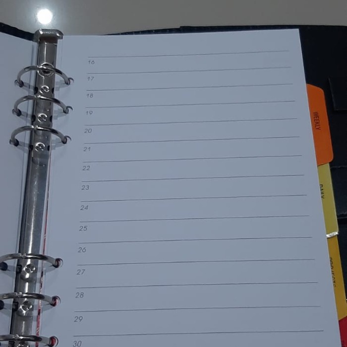 

Eklusif Agenda Organizer Kerja Sale!!!