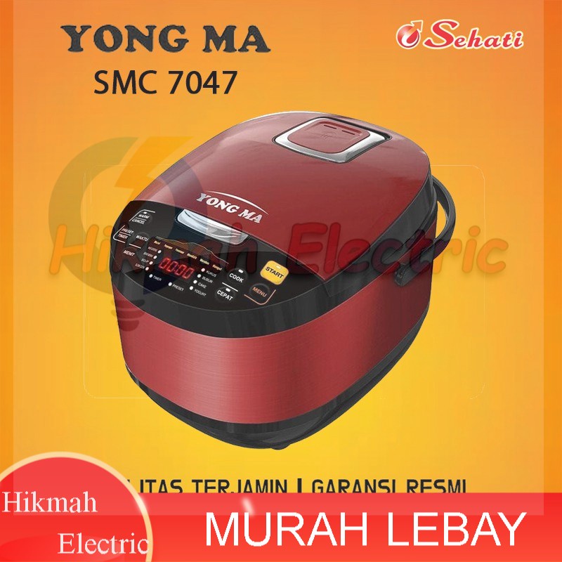 YONG MA/YONGMA/RICE COOKER/RICECOOKER/YONG MA RICE COOKER/RICECOOKER YONGMA/YONG MA SMC 7047/SMC7047
