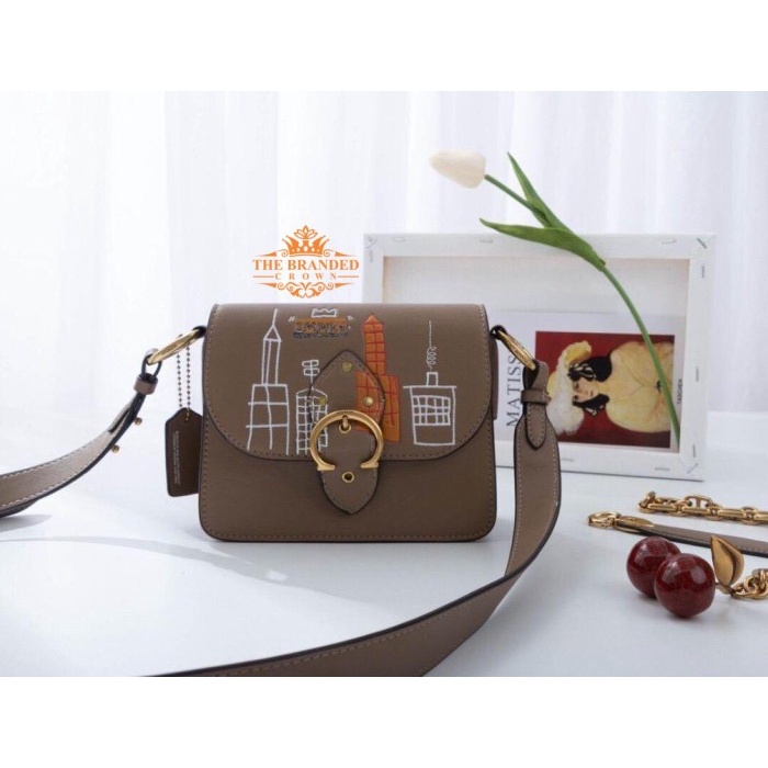 Tas Coach 6894 Jean-Michel Basquiat Beat Shoulder Bag 18