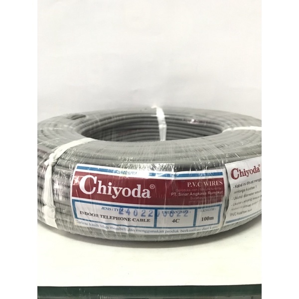 KABEL TELEPON INDOOR CHIYODA 4C