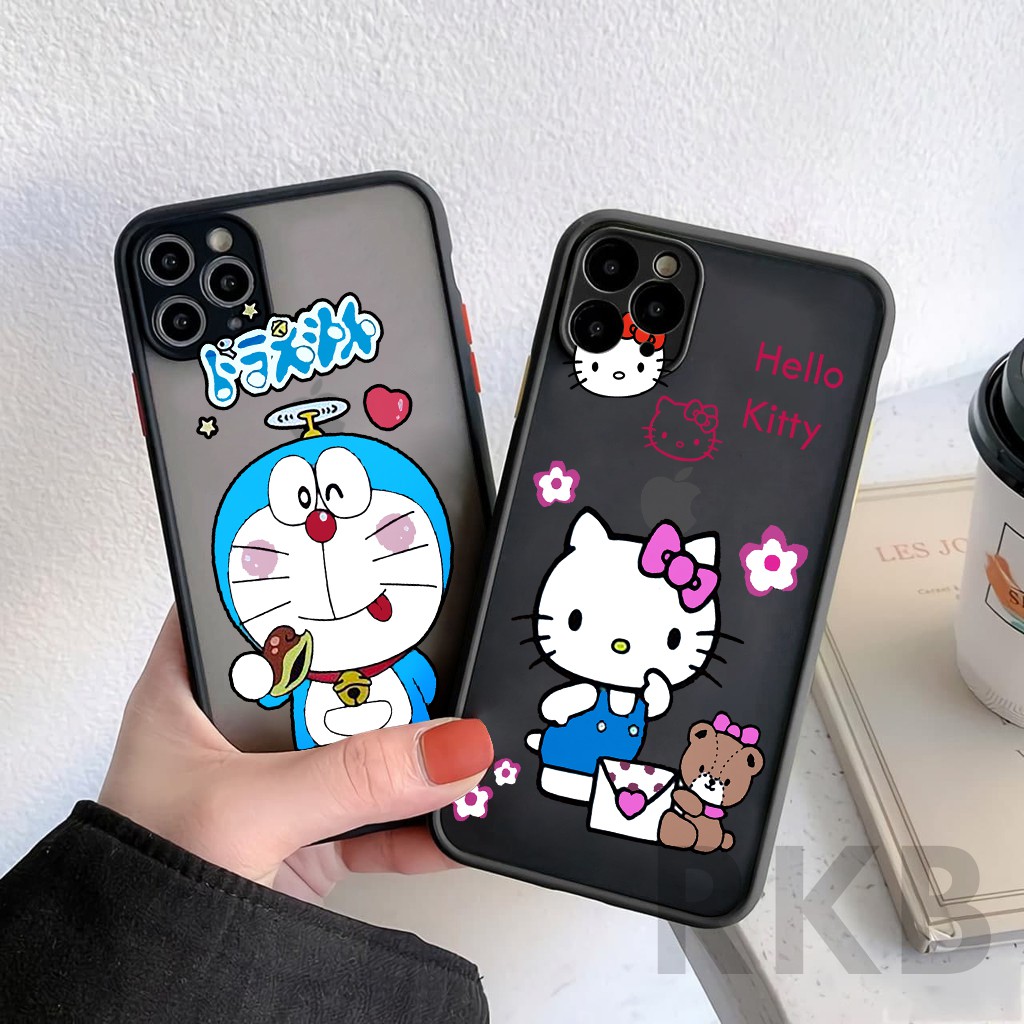 LENS CASE MY CHOICE BLACK DOVE DORAEMON CASING HP SAMSUNG J2 PRIME A02 A51 A71 A10S A20S A20 A30 A03