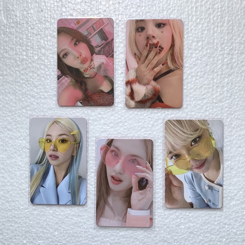 [all booked] Twice Photocard Formula of Love Pc Jeongyeon specs Sana kacamata Chaeyoung Break it ver
