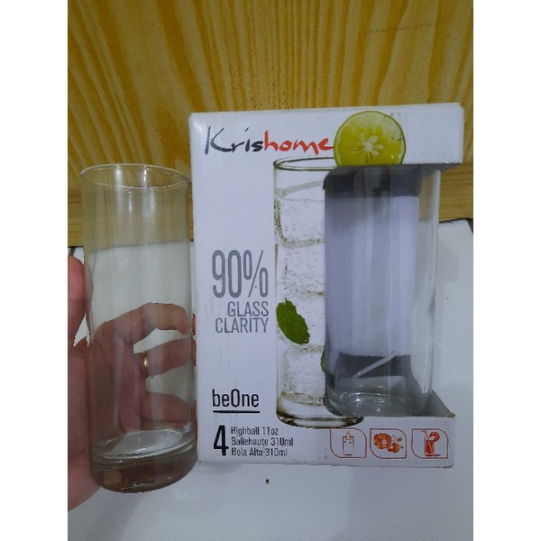 Gelas Bening Krishome (Ace Hardware)